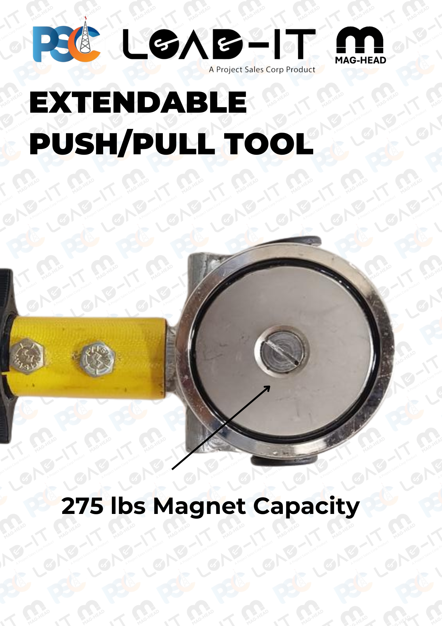 PSC Load-It MagHead Extendable Push Pull Tool