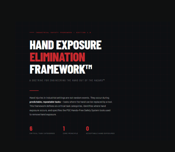 Hand Exposure Elimination Framework for Industrial Safety