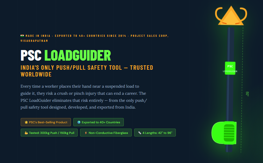 Push Pull Tool India: Complete Guide to PSC LoadGuider for Safe Suspended Load Handling
