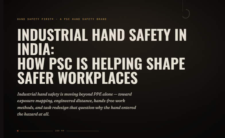 Industrial Hand Safety in India: How PSC Is Helping Shape Safer Workplaces